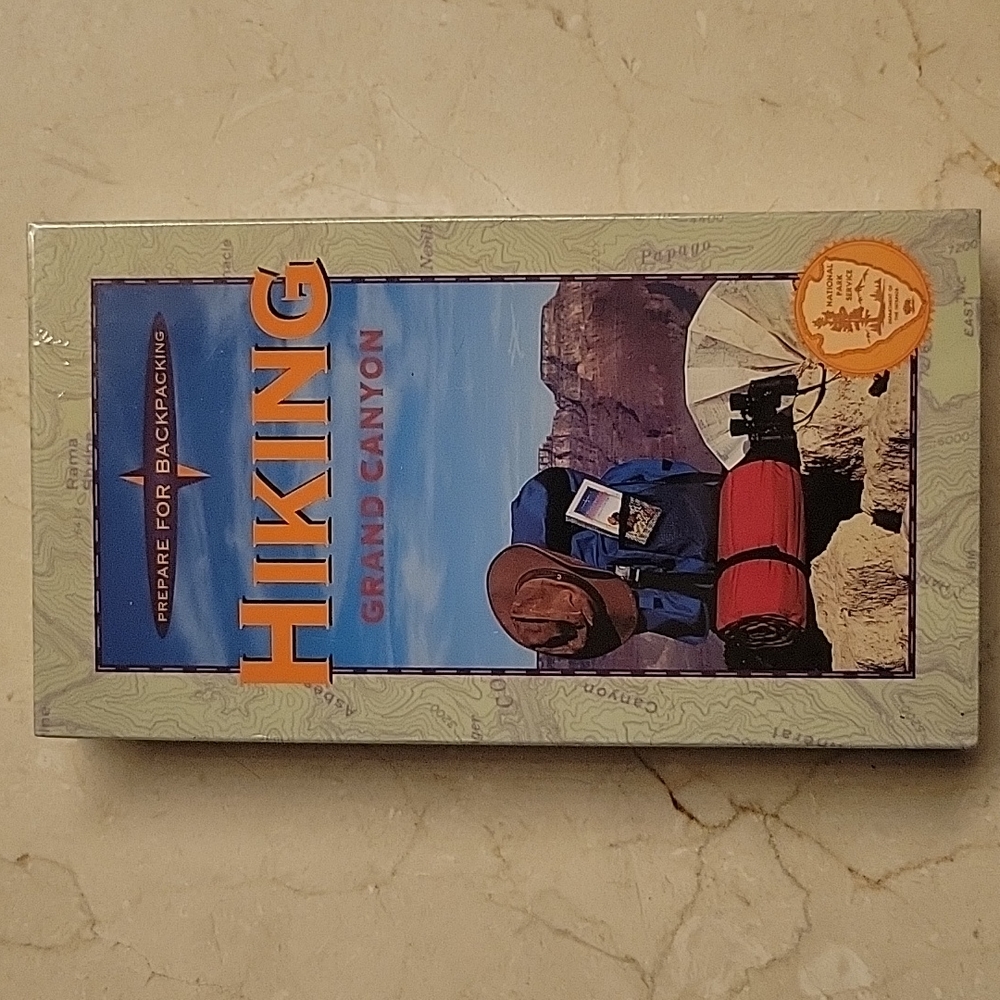 Hiking Grand Canyon VHS Tape